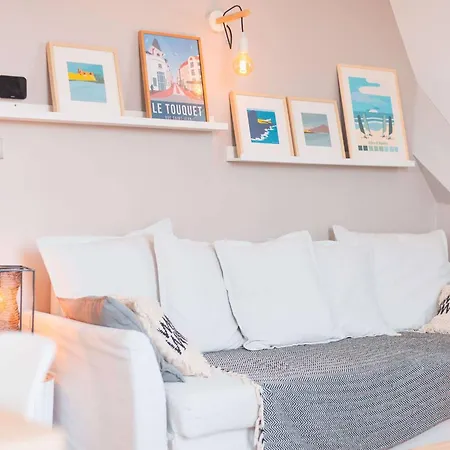 公寓 Lumineux Au Centre-ville Du Touquet - Fr-1-821-28