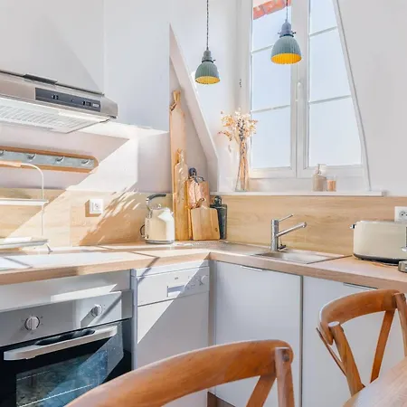 Lumineux Au Centre-ville Du Touquet - Fr-1-821-28 アパート